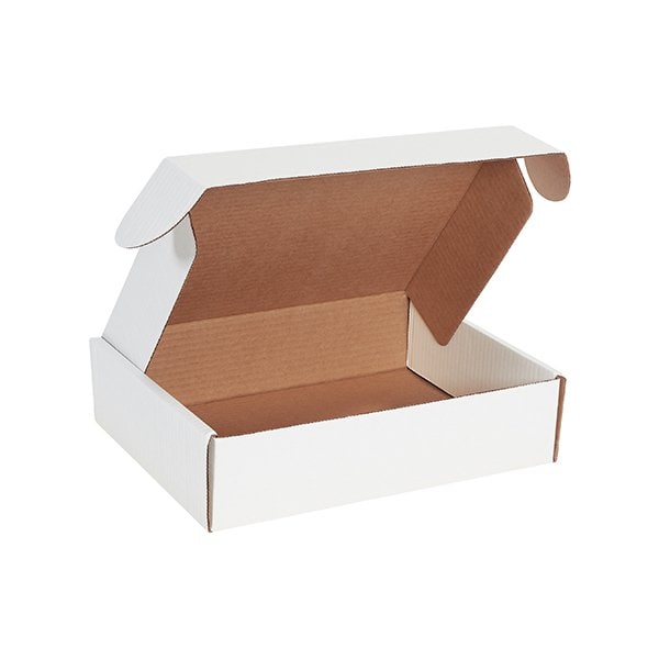 Bsc Preferred 12 1/8 x 9-1/4 x 3'' White Deluxe Literature Mailers, 50PK BUY00014531 - main
